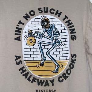 Rest Easy tee #skull #crooks